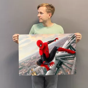 Купить постер (плакат) с Человеком-пауком из комиксов Марвел