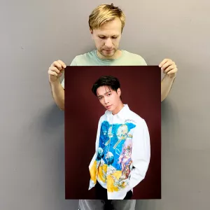 Постер (плакат) с Чжан Исином из группы EXO купить
