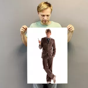 Постер (плакат) с Доктором Кто в исполнении Дэвида Теннанта купить