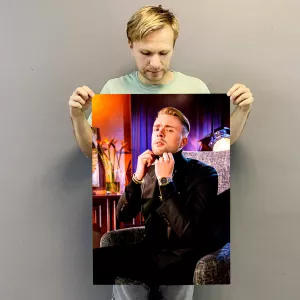 Купить постер (плакат) с Егором Кридом в кресле и другими фото
