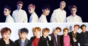 Подушка-дакимакура с популярной корейской группой Exo во весь рост купить
