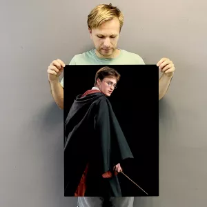 Купить постер (плакат) с Гарри Поттером в мантии и другим фото