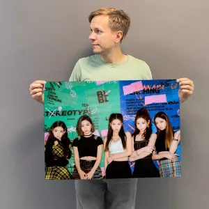 Постер (плакат) с южно-корейской группой Itzy купить