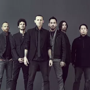 Подушка с группой Linkin Park в полном составе купить