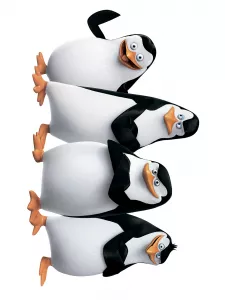 Плед с пингвинами из Мадагаскара купить