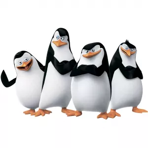 Подушка с пингвинами из Мадагаскара купить