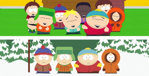 Подушка-дакимакура с героями мультфильма South Park