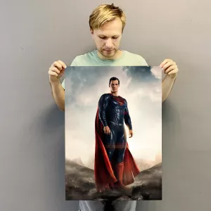 Купить постер (плакат) с Суперменом из комиксов DC