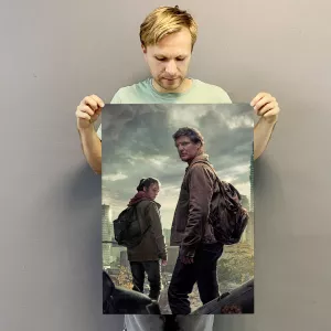 Постер (плакат) с главными героями сериала The Last of Us купить