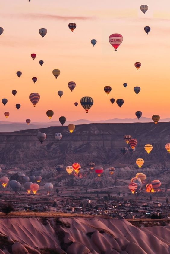 свидание на воздушном шаре - самое романтическое свидание