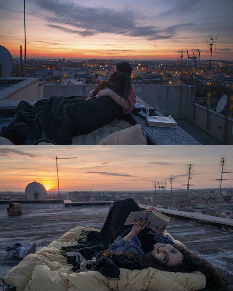 свидание на крыше