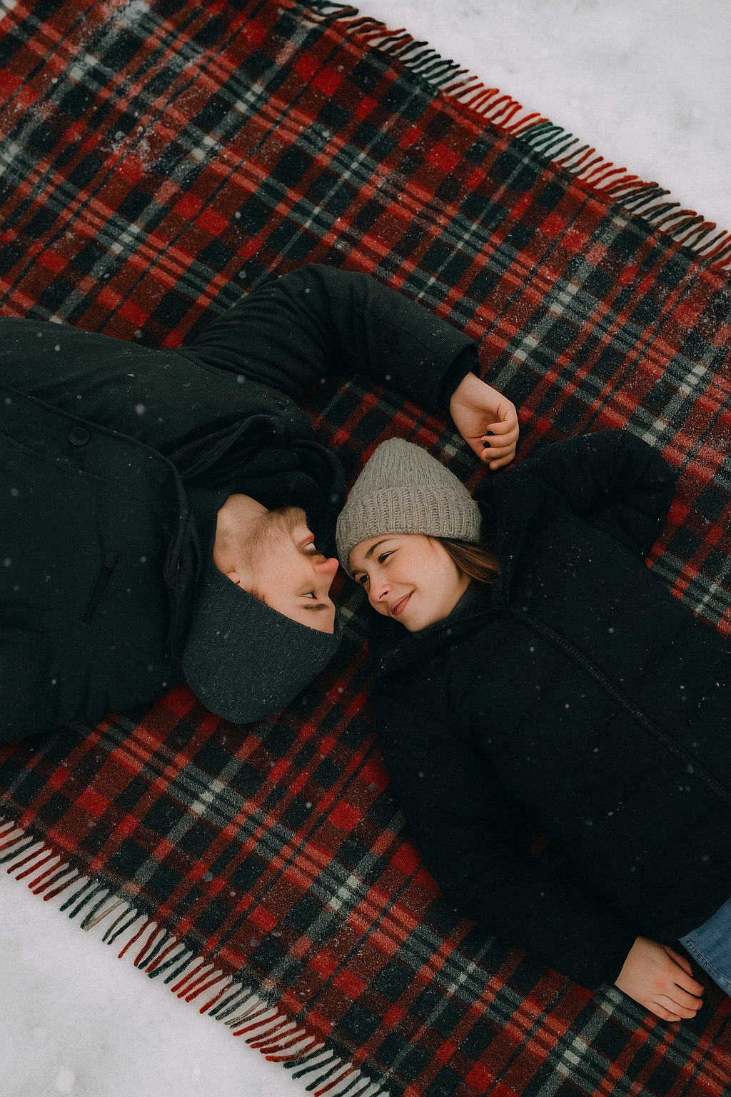 Зимняя фотосессия Lovestory